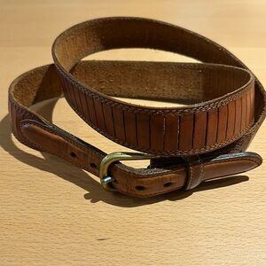 Brown Leather Belt
